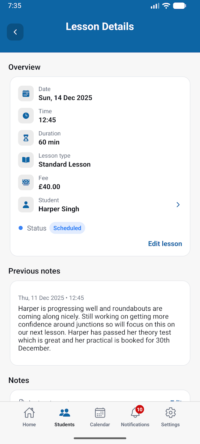 Track Your Driving Lesson Progress Properly (Stop Wasting Lessons)